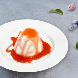 panna cotta fraise