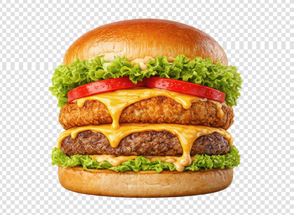 Chicken et Steak burger